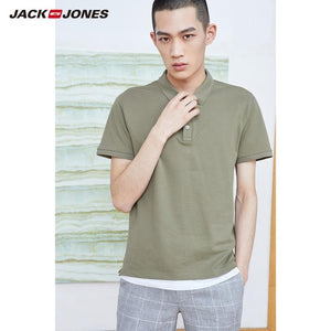 JackJones Men's Solid Color Cotton