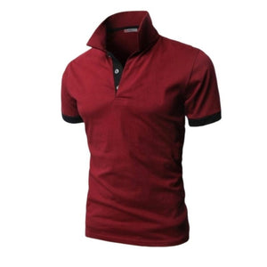 Mens Polo Shirt 2019 New Summer Short Sleeve