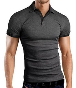 Mens Polo Shirt 2019 New Summer Short Sleeve