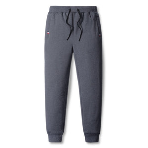 Men's Winter Super Warm Pants Outside Fleece Joggers