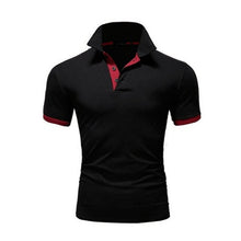 Load image into Gallery viewer, Summer short Sleeve Polo Shirt men Turn-over Collar fashion