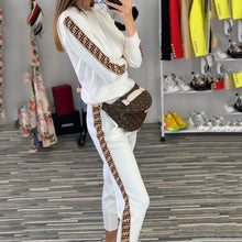 Load image into Gallery viewer, Tracksuit Women Hat Fall Lounge Wear Two Piece Set Sweatpants Streetwear Chandal Mujer Jogging 2pac Fashion Conjunto Feminino