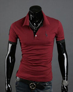 Summer Fashion Men Short-Sleeved Casual Style Fashion