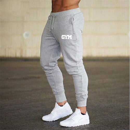 Jogging pants men Sport Pencil Pants Men Cotton Soft