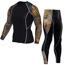 Load image into Gallery viewer, Thermal Mens Underwear   Long Sleeve Fitness