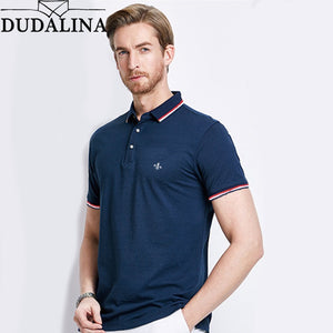 Dudalina Short Sleeve Polo Shirt Men 2019 Summer Casual