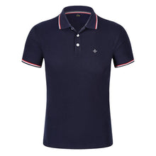 Load image into Gallery viewer, Dudalina Short Sleeve Polo Shirt Men 2019 Summer Casual