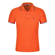 Load image into Gallery viewer, Dudalina Short Sleeve Polo Shirt Men 2019 Summer Casual